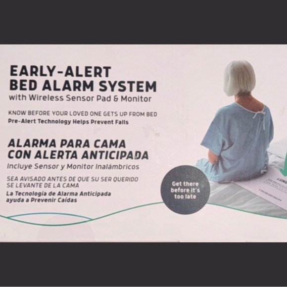 Lunderg Other - New Early-Alert Bed Alarm System with Wireless Sensor Pad